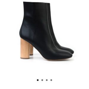 Sydney Brown High Ankle Boot Black